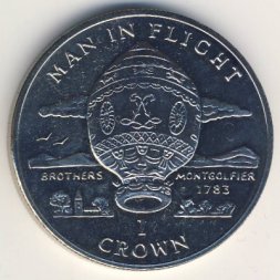 Остров Мэн 1 крона 1995 год