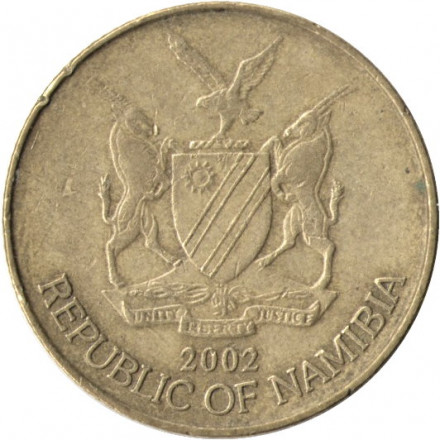 Намибия 1 доллар 2002 год - Орёл