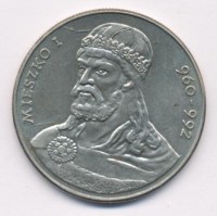 Монета Польша 50 злотых 1979 год - Мешко I (960-992)