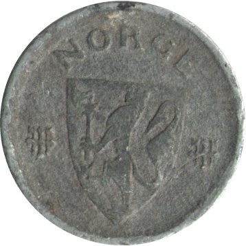 Норвегия 10 эре 1944 год