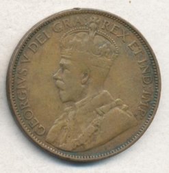 Канада 1 цент 1912 год