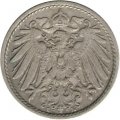 Германия 5 пфеннигов 1902 год (E)
