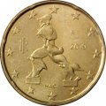 Италия 20 евроцентов 2019 год