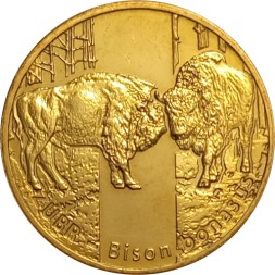 Монета Польша 2 злотых 2013 год - Зубр