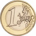 Монако 1 евро 2024 год