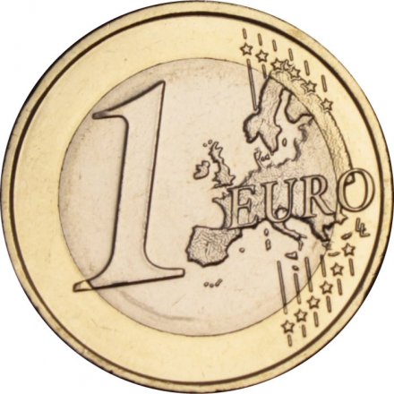 Монако 1 евро 2024 год
