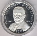 Либерия 20 долларов 2000 год - Гарри Трумэн