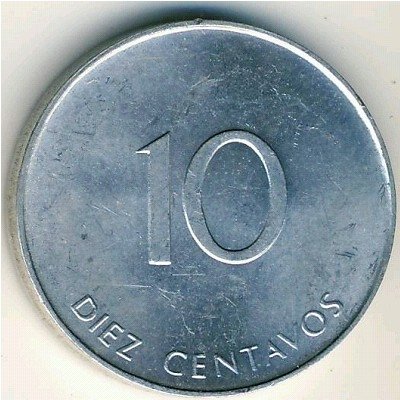 Куба 10 сентаво 1988 год