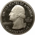 США 25 центов 2014 год - Национальный парк Эверглейдс (S) proof
