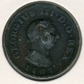 Великобритания 1 фартинг 1807 год
