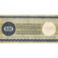 Валютный чек Польша 20 центов 1979 год - VF