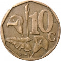ЮАР 10 центов 1996 год