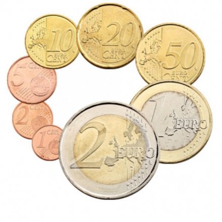 Набор из 8 евромонет Андорра 2014-2017 год Микс