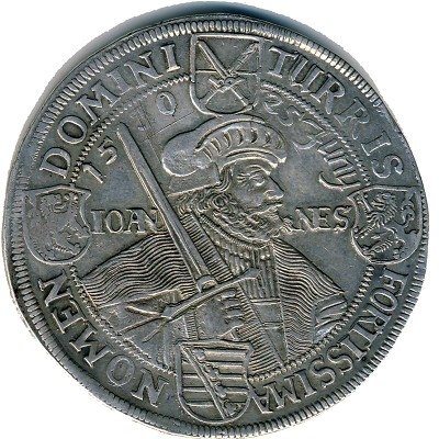 Саксония 1 талер 1630 год