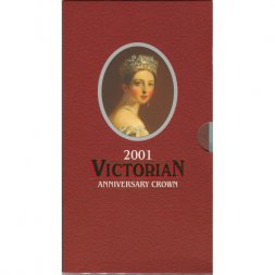 Великобритания 5 фунтов 2001 год - 100 лет со дня смерти Королевы Виктории (в буклете)