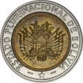 Боливия 5 боливиано 2012 - Герб