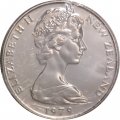 Новая Зеландия 50 центов 1979 год - Парусник &quot;ENDEAVOUR&quot;