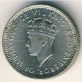 Гонконг 5 центов 1937 год