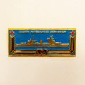 Значок Линкор &quot;Октябрьская революция&quot; из серии &quot;Корабли - герои&quot; (тип 1)