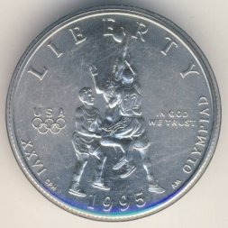 США 1/2 доллара 1995 год