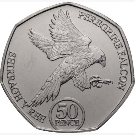 Остров Мэн 50 пенсов 2023 год - UNC 