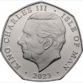 Остров Мэн 50 пенсов 2023 год - UNC 