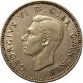 Великобритания 1 шиллинг 1938 год (Английский шиллинг - лев, стоящий на короне)