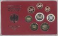 Евро серия Proof Германия 2004 год - Монетный двор «F» (8 монет)