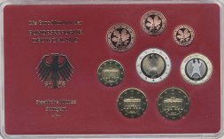 Евро серия Proof Германия 2004 год - Монетный двор «F» (8 монет)