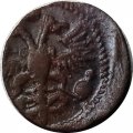 Полушка 1721 год (ВРП) Пётр I (1699 - 1725) - VF