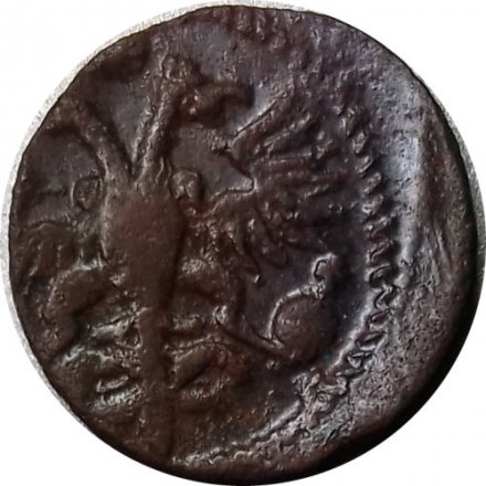 Полушка 1721 год (ВРП) Пётр I (1699 - 1725) - VF