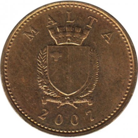 Мальта 1 цент 2007 год - Ласка