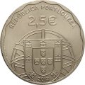 Португалия 2,5 евро 2013 год - 100 лет подводной лодке &quot;Рыба-меч&quot;