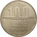 Португалия 2,5 евро 2013 год - 100 лет подводной лодке &quot;Рыба-меч&quot;