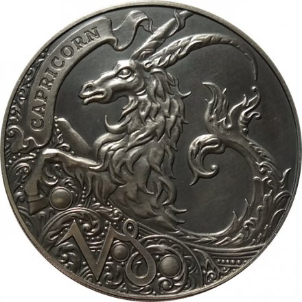 Беларусь 1 рубль 2014 год - Козерог (Capricorn)