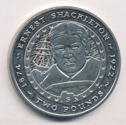 Южная Джорджия и Южные Сэндвичевы острова 2 фунта 2007 год