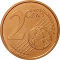 Словения 2 евроцента 2019 год