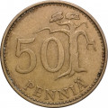 Финляндия 50 пенни 1970 год