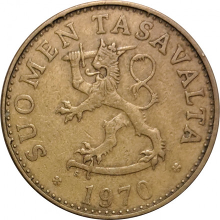 Финляндия 50 пенни 1970 год