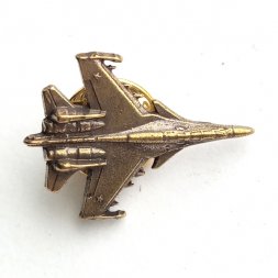 Знак фрачный. Самолет (литой)