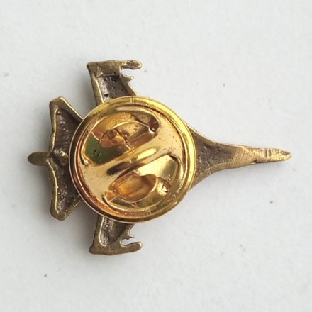 Знак фрачный. Самолет (литой)