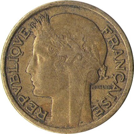 Франция 50 сантимов 1937 год