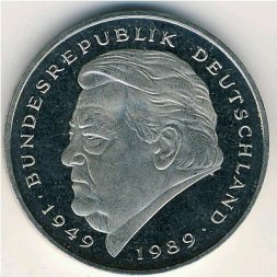 ФРГ 2 марки 2001 год