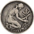ФРГ 50 пфеннигов 1949 год (D)