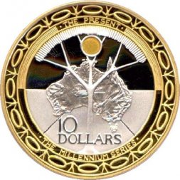 Австралия 10 долларов 2000 год