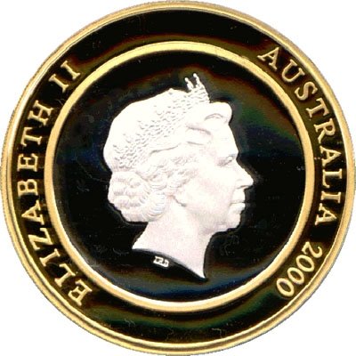 Австралия 10 долларов 2000 год