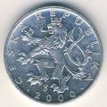 Чехия 50 геллеров 2000 год