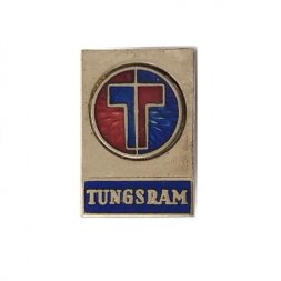 Значок TUNGSRAM. Венгрия. (Электротехническая промышленность)