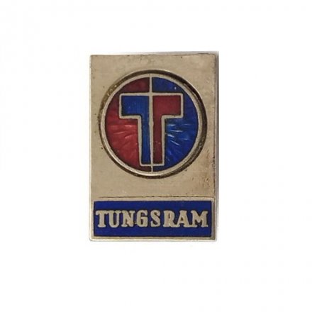 Значок TUNGSRAM. Венгрия. (Электротехническая промышленность)