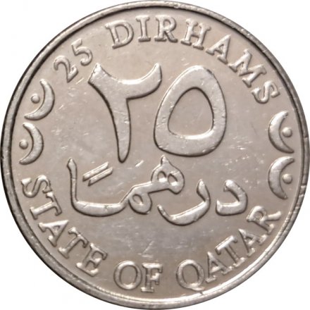 Катар 25 дирхамов 2003 год
